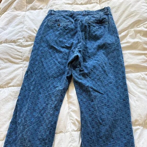 Imogene & Willie - Logan Washed Indigo Check Jean - Size 29 - Picture 9 of 14